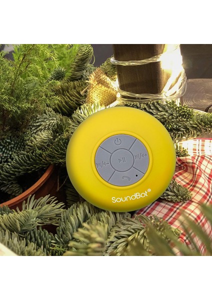 SB510 Bluetooth Duş Hoparlörü Hd Suya Dayanıklı Banyo Hoparlörleri, Dahili Mikrofonlu Handsfree Taşınabilir Hoparlör, 6 Saat Çalma Süresi, Kontrol Düğmeleri ve Özel Vantuz (Sarı) (Yurt Dışından) fırsatları