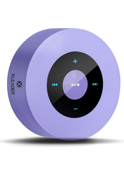 [akıllı Dokunuş] Bluetooth Hoparlör Soundangel Lavanta Rengi Otomatik Eşleştirme Taşınabilir Su Geçirmez Kılıflı Cep Hoparlörü 3D Ses Mic Mutfak Yatak Odası Için Tf Kart Aux Yoga K (Yurt Dışından)