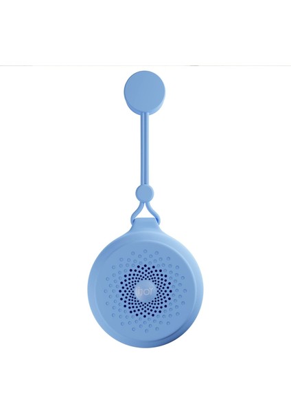 Mist Bluetooth Duş Hoparlörü - Asmak Için Emme Tutamaklı Ipx4 Sıçramaya Dayanıklı Kablosuz Hoparlör - Dahili Mikrofonlu ve Dokunmatik Kontrollü (Açık Mavi) Duş Hoparlörü (Yurt Dışından)