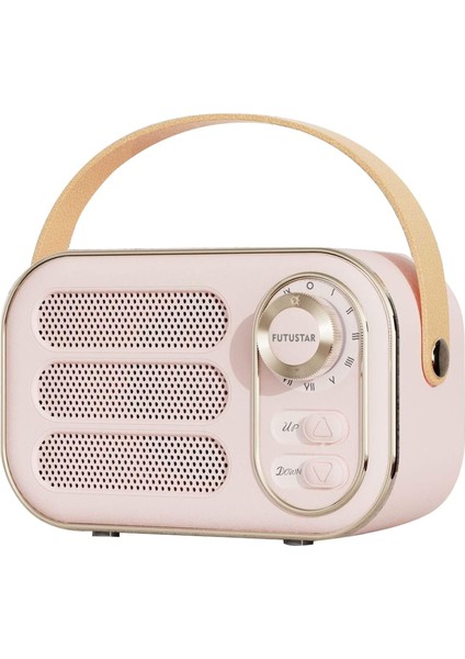 Retro Bluetooth Hoparlör, Yüksek Ses Seviyesine Sahip Vintage Taşınabilir Kablosuz Bluetooth Hoparlörler Bluetooth 5.0 Desteği Tf Kartı U Disk Aux Girişi Mutfak Yatak Odası Ev Ofis (Yurt Dışından)