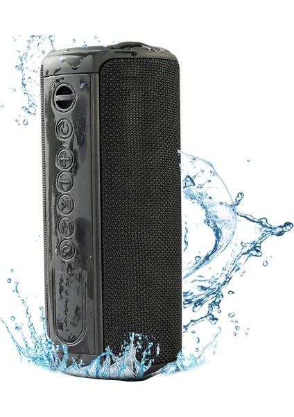 20W Hd Ses ve Bas Özellikli Taşınabilir Kablosuz Bluetooth Hoparlörler, Ipx7 Su Geçirmez, 18H Çalma Süresi, Rgb Renkli Işık, Ev, Dış Mekan, Seyahat, Parti Için Çift Eşleştirmeli Tw (Yurt Dışından)