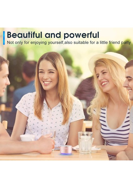 A2 Taşınabilir Kablosuz Bluetooth Hoparlör, Dahili Mikrofon, Ahizesiz Arama, Aux Hattı, Tf Kartı, Iphone, iPad Android Akıllı Telefon ve Daha Fazlası Için Hd Ses ve Bas (Rose Gold) (Yurt Dışından) indirimleri