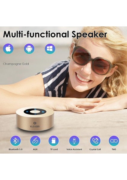 [akıllı Dokunuş] Kablosuz Hoparlör Soundangel A8 (3. Nesil) Taşınabilir Su Geçirmez Kılıflı 5W Küçük Hoparlör 15H Tf Kartı Açık Hava Seyahati Için Aux Spor Yürüyüş Araba Barbekü Pl (Yurt Dışından) fiyatları