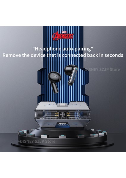 Disney Marvel Kablosuz Bluetooth Kulaklık Hıfı Stereo Ses Bumblebee Kulaklık Oyun Kulaklığı Uzun Pil Ömrü Düşük Gecikme (Yurt Dışından) indirimleri