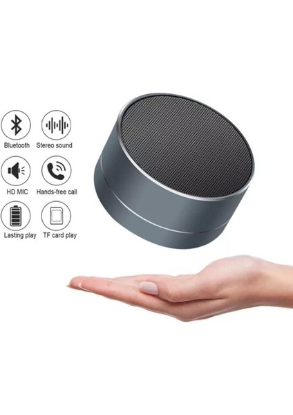 Iç Mekan Veya Dış Mekan Mini, Kablosuz, Taşınabilir, LED Işıklı Bluetooth Hoparlörler (Siyah) (Yurt Dışından) fiyatları