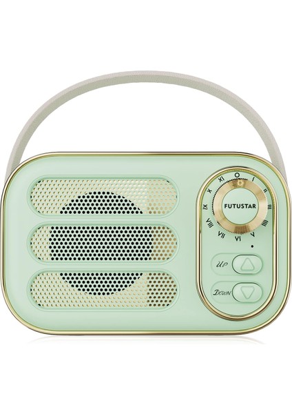 Vintage Bluetooth Hoparlör, Retro Dekor, Küçük Kablosuz Bluetooth Hoparlör, Sevimli Eski Moda Stil Aksesuarlar Mutfak Yatak Odaları Için Estetik Ofis Partisi Ev, Arkadaşa Hediye (Yurt Dışından)