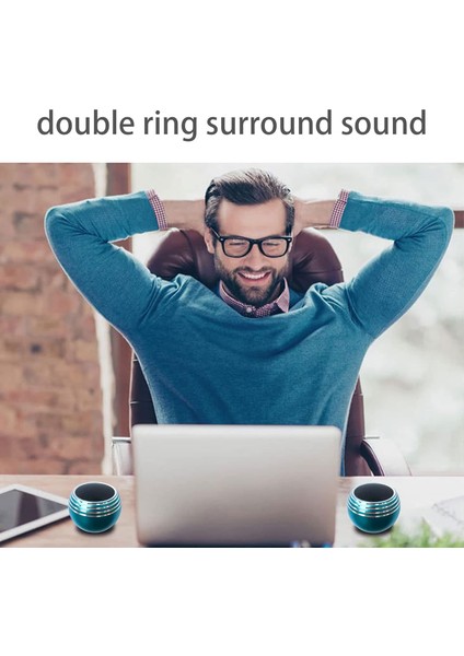 Bluetooth Özellikli Kablosuz Hoparlörler, Subwoofer'lı Suya Dayanıklı Kablosuz Taşınabilir Hoparlör, Spor Hoparlör, Küçük Çelik Top, Stereo Hd Surround Ses, Tüm Akıllı Telefonlar I (Yurt Dışından) modelleri