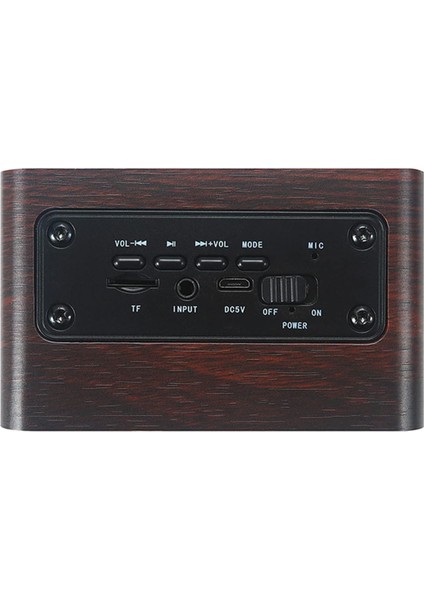 Retro Ahşap Kablosuz Bluetooth Hoparlör, Vintage Bluetooth Hoparlörler Şarj Edilebilir Taşınabilir Hoparlör Klasik Tasarım, Hediye Dekorasyonu, Mini Dış Mekan Hoparlörü (Bluetooth/ (Yurt Dışından) modelleri