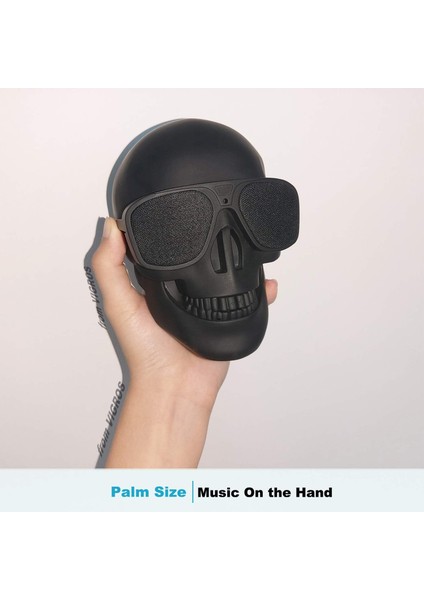 Kafatası Hoparlör, Taşınabilir Bluetooth Hoparlörler Benzersiz Hoparlör 8W Çıkış Bas Stereo Masaüstü Pc/dizüstü Bilgisayar/cep Telefonu/mp3/mp4 Çalar Için Uyumlu Cadılar Bayramı Sü (Yurt Dışından) modelleri