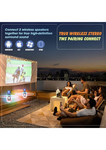 Bluetooth Hoparlörler, Rgb Işıklı Kablosuz Taşınabilir Hoparlör, Yüksek Stereo Ses, Çift Eşleştirme, Eller Serbest, 24 Saat Çalma Süresi, Destek Tf Kartı/aux/fm Radyo, Ev, Parti, H (Yurt Dışından) fırsatları