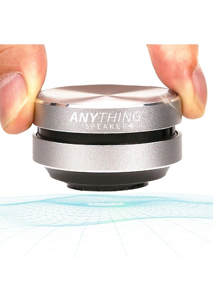 Taşınabilir Mini Bluetooth Hoparlör - Gümüş (Yurt Dışından)