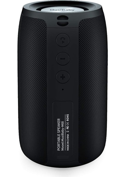 Bluetooth Hoparlörler,musibebek Hoparlör,dış Mekan,kablosuz,su Geçirmez, Taşınabilir Hoparlör,çift Eşleştirme, Bluetooth 5.0,yüksek Ses Stereo,gürültü Bas,ev Için 1500 Dakika Çalma (Yurt Dışından)
