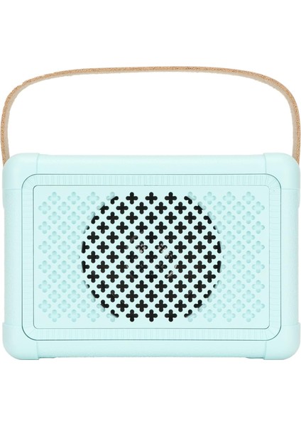 Retro Bluetooth Hoparlör, Eski Kablosuz Hoparlör, Dış Mekan Mini Hoparlör, Masa Yatak Odası Ofis Partisi Için Hifi Bas Açık Hava Kawaii Aksesuarları (Mavi) (Yurt Dışından)