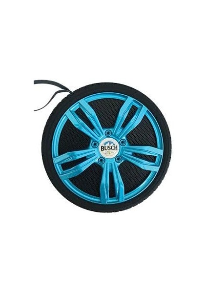 Busch Beer Sağlam Dış Mekan Bluetooth Tire Nascar Hoparlör, Dahili Mikrofon ve Tf Hafıza Kartı Okuyucu, Hoparlör (Yurt Dışından)