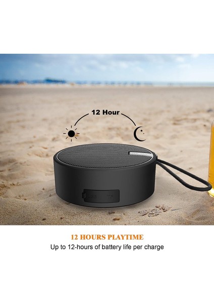 C12 Ipx7 Su Geçirmez Duş Bluetooth Hoparlörü, Hd Sesli Taşınabilir Kablosuz Dış Mekan Hoparlörü, Destek Tf Kartı, Ev Için Vantuz, Havuz, Plaj, Tekne Gezisi, Doğa Yürüyüşü 12 Saat Ç (Yurt Dışından) fırsatları