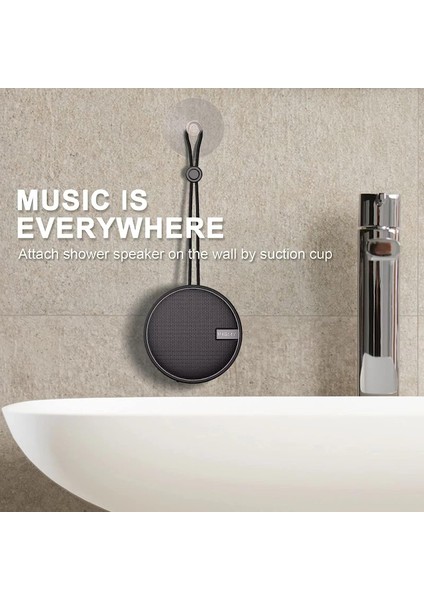 C12 Ipx7 Su Geçirmez Duş Bluetooth Hoparlörü, Hd Sesli Taşınabilir Kablosuz Dış Mekan Hoparlörü, Destek Tf Kartı, Ev Için Vantuz, Havuz, Plaj, Tekne Gezisi, Doğa Yürüyüşü 12 Saat Ç (Yurt Dışından) indirimleri
