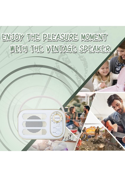 Vintage Bluetooth Hoparlör, Retro Ev Dekorasyonu, Küçük Kablosuz Bluetooth Hoparlör, Sevimli Eski Moda Stil Mutfak Masası Yatak Odası Ofis Partisi Ev, Arkadaş Için Hediye Için Vint (Yurt Dışından) modelleri
