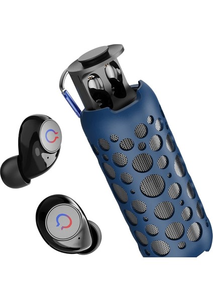 2 In 1 Kablosuz Kulaklık Tws Bluetooth Kulaklık Rgb Hoparlör Spor Mikrofonlu Kulaklık Stereo Müzik Kulakiçi Açık Hoparlörler (Yurt Dışından)