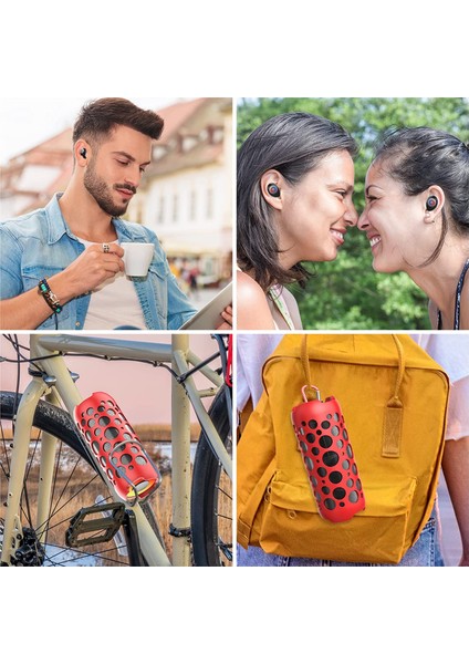 2 In 1 Kablosuz Kulaklık Tws Bluetooth Kulaklık Rgb Hoparlör Spor Mikrofonlu Kulaklık Stereo Müzik Kulakiçi Açık Hoparlörler (Yurt Dışından)