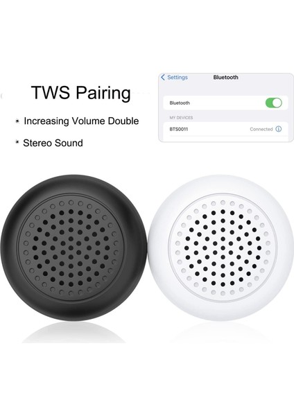 Uzaktan Kumandalı Mini Bluetooth Hoparlör, Ofis ve Dış Mekan Için Küçük Suya Dayanıklı Bluetooth Hoparlör, Kablosuz Mikrofonlu Taşınabilir Bluetooth Hoparlör (Yurt Dışından)