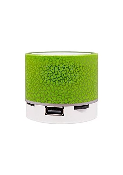Mini Bluetooth Hoparlörler LED Işık Crackle Banyo, Havuz, Seyir, Yürüyüş Için Küçük Taşınabilir Hoparlör Stereo Eşleştirme (Yurt Dışından)