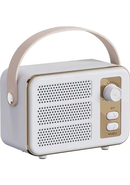 Retro Kablosuz Bluetooth Hoparlörün Yaratıcı Tasarımı, Mini Dış Mekan Kullanışlı Taşınabilir Küçük Hoparlör (Bluetooth/tf/aux/usb) Subwoofer'lı Bluetooth Hoparlörler (Yurt Dışından)