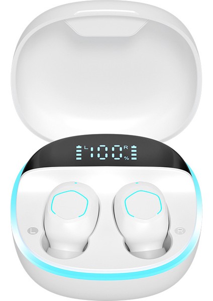 Yenı M13 Tws Kablosuz Kulaklık Bluetooth 5.2 Kulaklık Kulak Hifi Stereo Mikrofonlu Kulaklık Su Geçirmez Kulaklıklar Bas Müzik Kulaklık (Yurt Dışından)