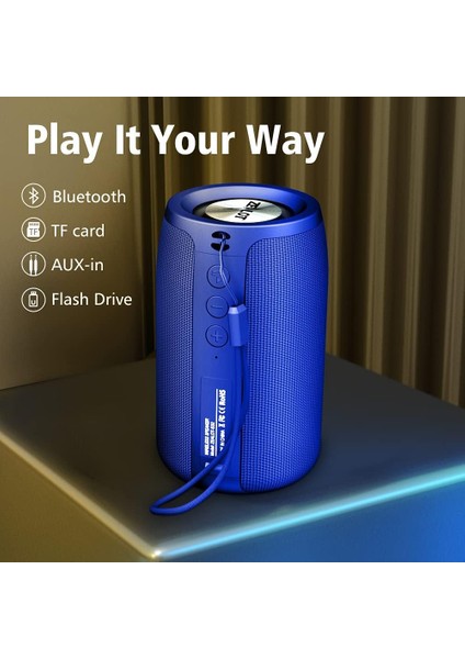 Bluetooth Hoparlör, Taşınabilir Hoparlör, Dış Mekan, S32 Mini, Ipx5 Su Geçirmez, Bluetooth 5.0, Çift Eşleştirme, Usb, Tf Kartı, Ev ve Dış Mekan Seyahatleri Için Yürüyüş Kampı Plaj (Yurt Dışından) fırsatları