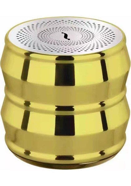 Bluetooth Özellikli Mini Hoparlörler, Subwoofer'lı Suya Dayanıklı Kablosuz Taşınabilir Hoparlör, Spor Hoparlör, Küçük Çelik Top, Stereo Hd Surround Ses, Her Tür Müzik Akıllı Telefo (Yurt Dışından)