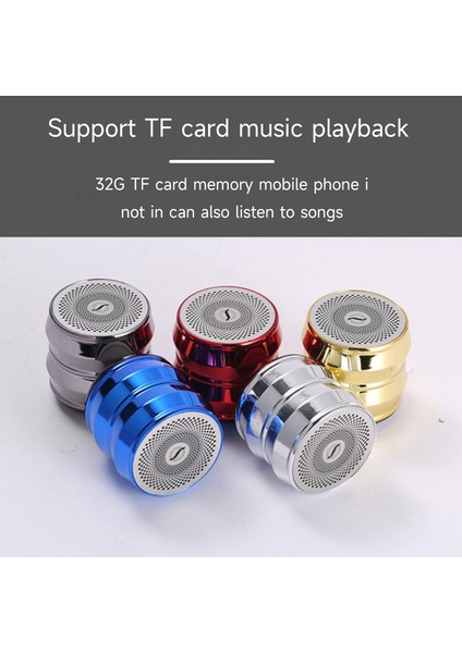 Bluetooth Özellikli Mini Hoparlörler, Subwoofer'lı Suya Dayanıklı Kablosuz Taşınabilir Hoparlör, Spor Hoparlör, Küçük Çelik Top, Stereo Hd Surround Ses, Her Tür Müzik Akıllı Telefo (Yurt Dışından) fırsatları