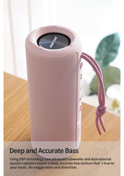 Dış Mekan Taşınabilir Bluetooth Hoparlörler Kablosuz Hoparlör Suya Dayanıklı - Pembe (Yurt Dışından) fiyatları