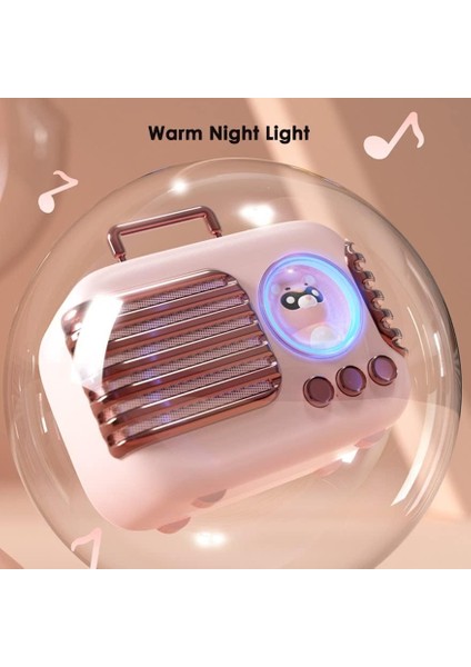 Kablosuz Bluetooth Hoparlör, Tws Eşleştirmeli Sevimli Mini Taşınabilir Hoparlör, Yüksek Ses, 4 Saat Çalma Süresi, Mikrofon, Tf/sd Kart, Aux Hattı, Ios Android Akıllı Telefon Için S (Yurt Dışından)