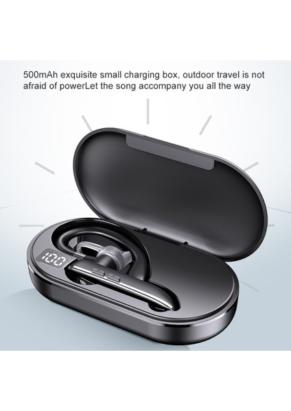 Kablosuz Kulaklık Mikrofon Bluetooth Kulaklıklar Iş Kulaklık Fone Ouvido Audifonos Con Microfono Auriculares Inalambicos (Yurt Dışından)