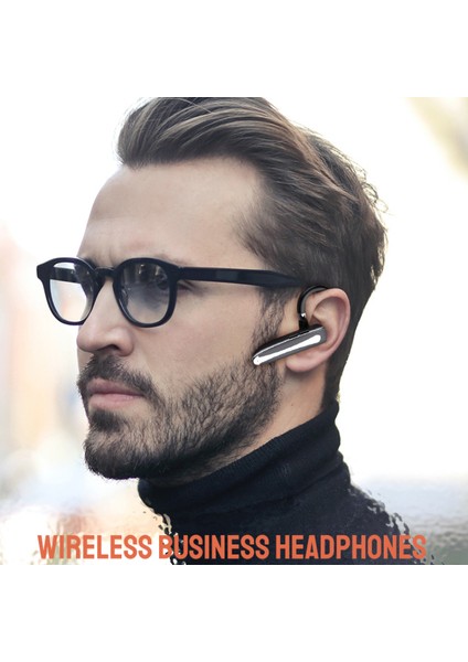 Kablosuz Kulaklık Mikrofon Bluetooth Kulaklıklar Iş Kulaklık Fone Ouvido Audifonos Con Microfono Auriculares Inalambicos (Yurt Dışından)