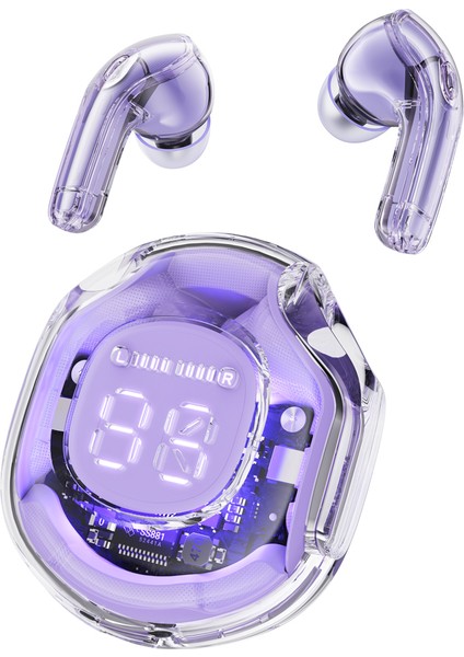 Yenı T8 Tws Bluetooth 5.3 Kulaklık Kablosuz Kulaklık Spor Oyun Kulaklıkları Gürültü Azaltma Kulakiçi Bas Dokunmatik Kontrol (Yurt Dışından)