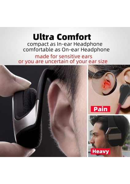 Arikasen Bluetooth Kablosuz Kulaklık Desteği Tf Kart Fm Radyo Mp3 Açık Kulak Hıfı Spor Kulaklık Su Geçirmez Mikrofonlu Kulaklık (Yurt Dışından) fırsatları