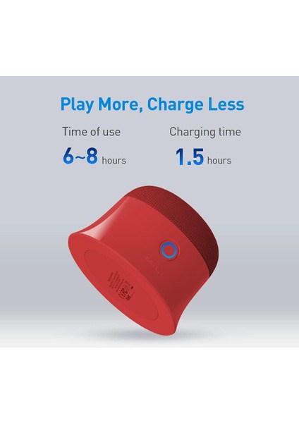 Küçük Manyetik Bluetooth Hoparlör, Magsafe iPhone 12/13 ile Uyumlu, Mini Duvara Monte Edilebilir Golf Arabası Için Gerçek Kablosuz Taşınabilir Bluetooth Hoparlör Hediyeler Için Min (Yurt Dışından)
