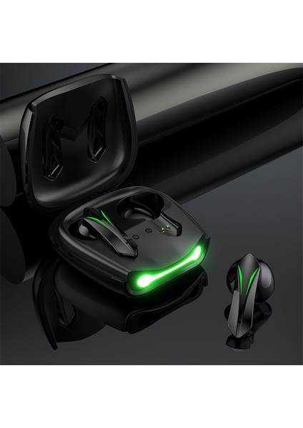 Oyun Kulaklık Bluetooth 5.2 Düşük Gecikme Profesyonel Oyuncu Bluetooth Mikrofonlu Kulaklık Stereo Hifi Kulaklık (Yurt Dışından)