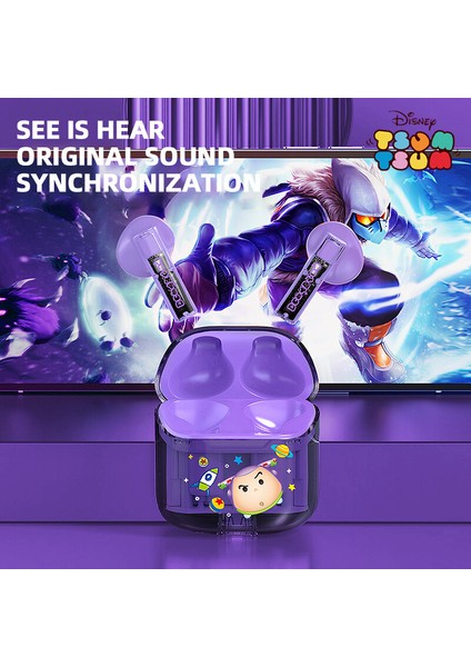 Disney Orijinal Db1 Tws 5.3 Kablosuz Kulaklık Bluetooth Kulaklık Bas Dokunmatik Kontrol Uzun Bekleme Kulakiçi Hifi Stereo Kulaklıklar (Yurt Dışından) fırsatları