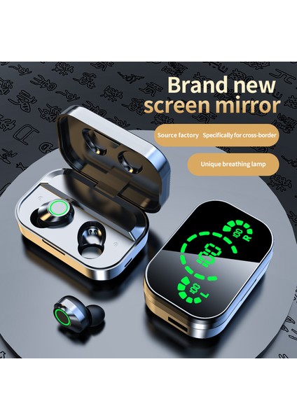 Yeni Tws YD03 Kablosuz Kulaklık Bluetooth 5.3 Yüksek Sadakat Stereo Hd Dijital Ekran Su Geçirmez Oyun Mikrofonlu Kulaklık (Yurt Dışından) fırsatları