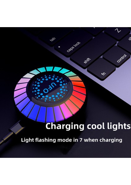 Yeni Kablosuz Kulaklıklar Ufo+Rgb+Tws+Ipx4+Acc+Bluetooth 5.3 En Iyi Ses Seviyesine Sahip Yaratıcı Moda Kulaklık Bluetooth Kulaklık (Yurt Dışından)