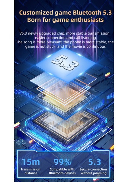 Yeni Kablosuz Kulaklıklar Ufo+Rgb+Tws+Ipx4+Acc+Bluetooth 5.3 En Iyi Ses Seviyesine Sahip Yaratıcı Moda Kulaklık Bluetooth Kulaklık (Yurt Dışından)