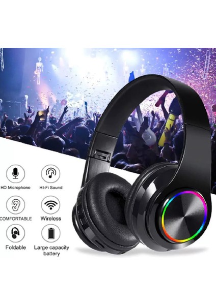 Kulak Üstü Kablosuz Kulaklık Gürültü Azaltma Kulaklık Kırmızı Kablosuz Kulaklık Soğuk Kırmızı Siyah Renk Handsfree Bluetooth Kulaklıklar (Yurt Dışından) indirimleri