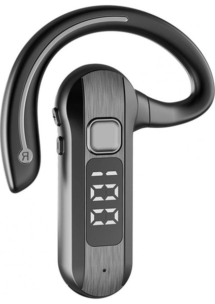 Ipx5 Bluetooth 5.2 Kablosuz Iş Kulaklığı 20 Saat Uzun Pil Ömrü Büyük Kapasiteli, Mikrofonlu Tek Taraflı Kulaklık (Yurt Dışından)