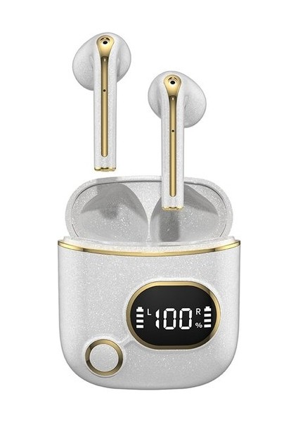 X25 Dijital Ekran 5.2 Bluetooth Kulaklık Kablosuz Bluetooth Kulaklık Binaural Akıllı Inear Tws Dokunmatik Spor Ses Kulak Tıkacı (Yurt Dışından)