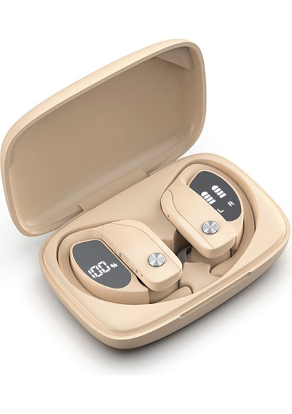Nvahva Bluetooth Kulaklıklar Gerçek Kablosuz Kulaklık Kulak Kancası Spor Kulaklıklar Tws Bas Oyun Mikrofonlu Kulaklık Ipx5 Su Geçirmez (Yurt Dışından)