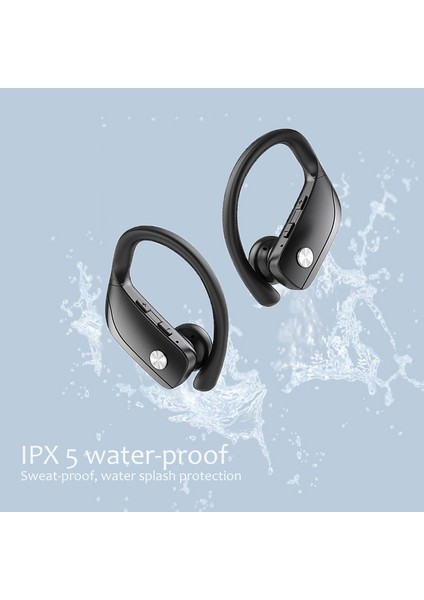 Nvahva Bluetooth Kulaklıklar Gerçek Kablosuz Kulaklık Kulak Kancası Spor Kulaklıklar Tws Bas Oyun Mikrofonlu Kulaklık Ipx5 Su Geçirmez (Yurt Dışından) fırsatları