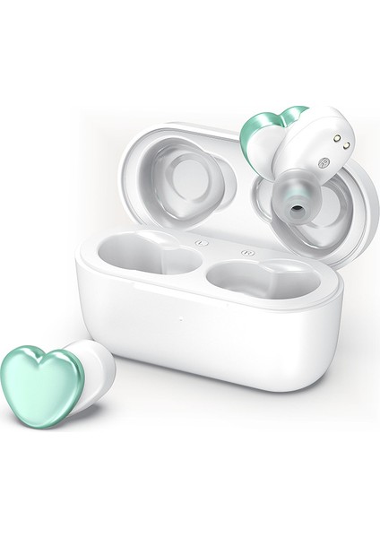 Yeni Orijinal NB782 Tws Bluetooth Kablosuz Kulaklıklar Kalp Şeklinde Kulaklık Kadın Kulaklık Yüksek Kaliteli Kalp Kulakiçi Kız Hediye (Yurt Dışından) modelleri