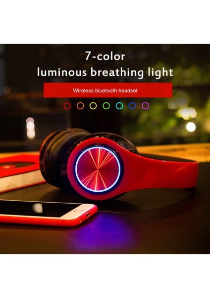 Bluetooth Kablosuz Subwoofer Akıllı Kulaklık Taşınabilir Katlanır Kulaklıklar Hıfı Ses Hd Çağrı Büyük Kapasiteli Pil Kulaklıklar (Yurt Dışından)