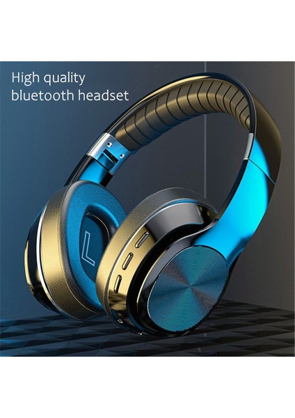 2023HOT Kablosuz Headphon Bluetooth Over Eer Blue Tooth 5.0 Kulaklık Pc Için Mic ile Stereo Kulaklık Kulaklık Desteği Tf Kart Fm (Yurt Dışından) fiyatları